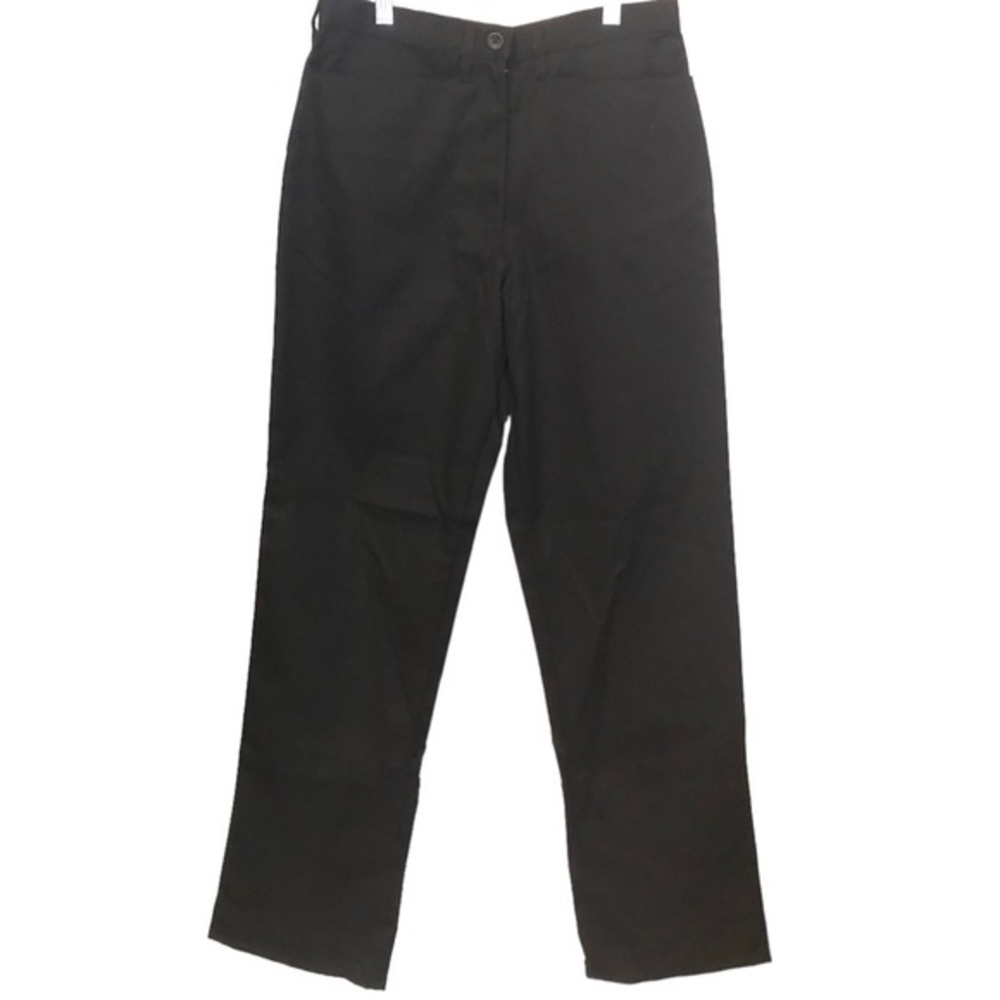Cintas Cathy fit black work uniform Pants size 2 regular‎